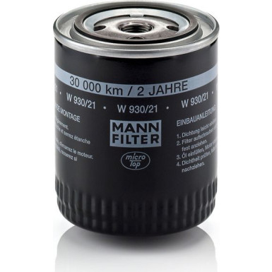 Ölfilter W 930/21 Ölfilter W 930/21
