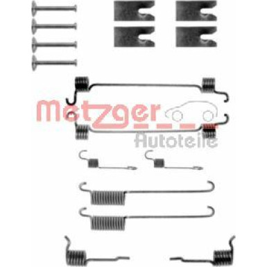 Metzger Zubehörsatz, Bremsbacken 105-0731