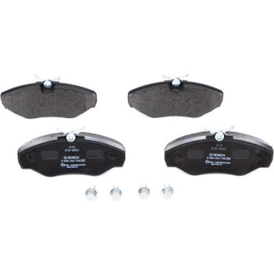 BOSCH Bremsbelagsatz, Scheibenbremse 0 986 494 730 BOSCH Bremsbelagsatz, Scheibenbremse 0 986 494 730