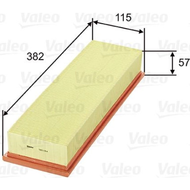 Valeo Luftfilter 585014