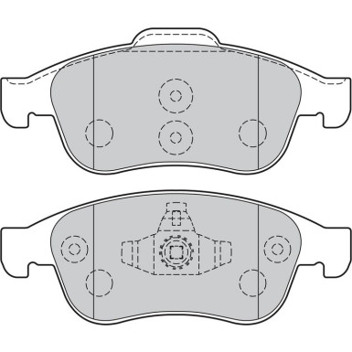 Valeo Bremsbelagsatz, Scheibenbremse ESSENTIAL 301059