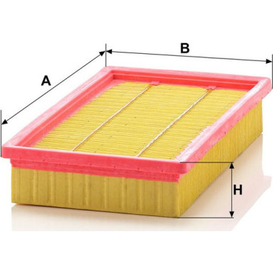 MANN-FILTER C 2892 Luftfilter