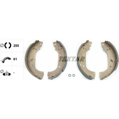 Textar Bremsbackensatz 91047800 Textar Bremsbackensatz 91047800