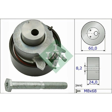 INA Spannrolle, Zahnriemen 531 0317 10
