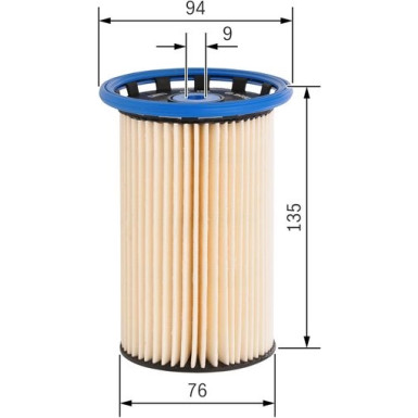 Kraftstofffilter F 026 402 809 Kraftstofffilter F 026 402 809