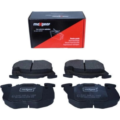 Maxgear Bremsbelagsatz, Scheibenbremse 19-0471 Maxgear Bremsbelagsatz, Scheibenbremse 19-0471