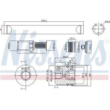 Nissens Trockner, Klimaanlage FIRST FIT 95490