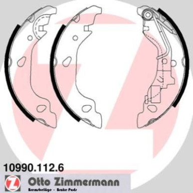 Zimmermann Bremsbackensatz 10990.112.6 Zimmermann Bremsbackensatz 10990.112.6