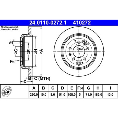 Bremsscheibe 24.0110-0272.1