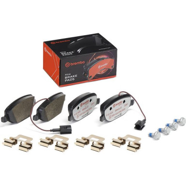Brembo Bremsbelagsatz, Scheibenbremse XTRA LINE P 23 152X Brembo Bremsbelagsatz, Scheibenbremse XTRA LINE P 23 152X