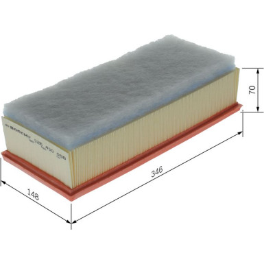 BOSCH F 026 400 058 Luftfilter BOSCH F 026 400 058 Luftfilter