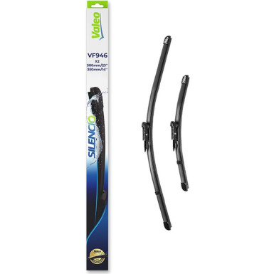 Valeo Wischblatt Scheibenwischer SILENCIO FLAT BLADE SET 577946