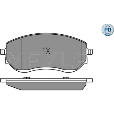 Meyle Bremsbelagsatz, Scheibenbremse MEYLE-PD: Advanced performance and design 025 226 6021/PD Meyle Bremsbelagsatz, Scheibenbremse MEYLE-PD: Advanced performance and design 025 226 6021/PD