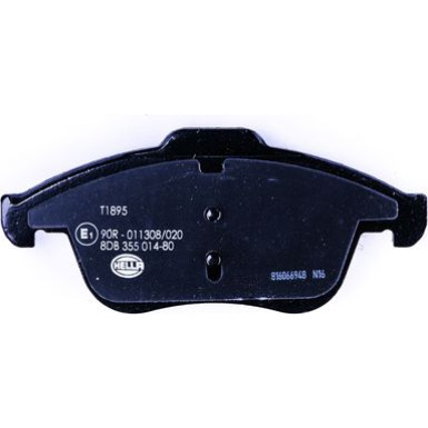 Hella Bremsbelagsatz, Scheibenbremse 8DB 355 014-801