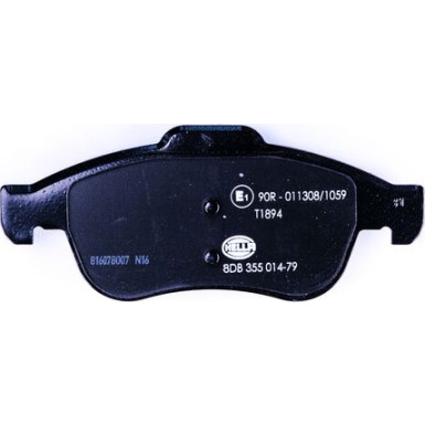 Hella Bremsbelagsatz, Scheibenbremse 8DB 355 014-791