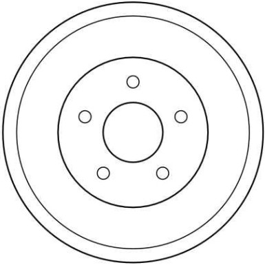 TRW Bremstrommel DB4309