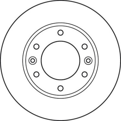 Bremsscheibe DF4924S Bremsscheibe DF4924S