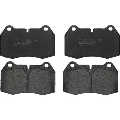 Brembo Bremsbelagsatz, Scheibenbremse PRIME LINE P 06 018 Brembo Bremsbelagsatz, Scheibenbremse PRIME LINE P 06 018