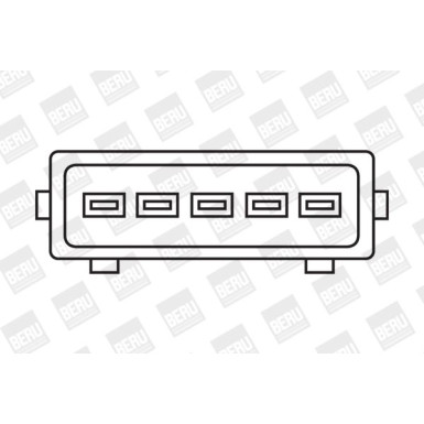 BorgWarner (BERU) Zündspule ZSE004