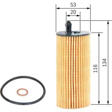BOSCH F 026 407 205 Ölfilter BOSCH F 026 407 205 Ölfilter