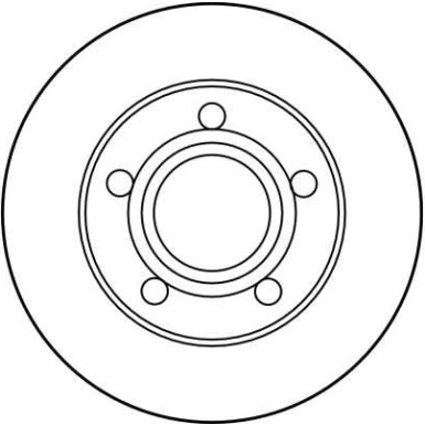 TRW Bremsscheibe DF2666 TRW Bremsscheibe DF2666