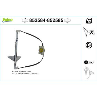 Valeo Fensterheber 852585