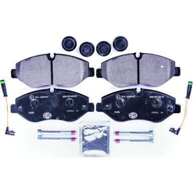 Hella Bremsbelagsatz, Scheibenbremse 8DB 355 005-521 Hella Bremsbelagsatz, Scheibenbremse 8DB 355 005-521