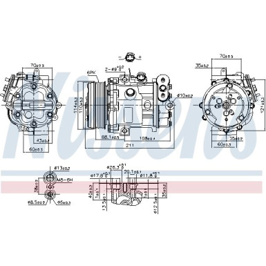Kompressor, Klimaanlage 89503 Kompressor, Klimaanlage 89503
