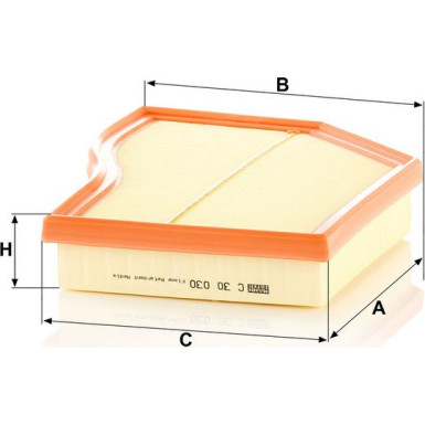 MANN-FILTER C 30 030 Luftfilter