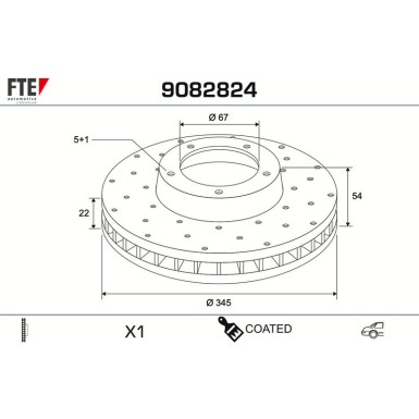 Bremsscheibe 9082824 Bremsscheibe 9082824