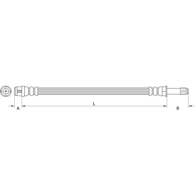 Metzger Bremsschlauch 4111368
