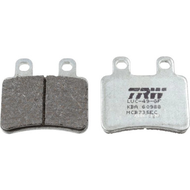 TRW Bremsbelagsatz, Scheibenbremse Organic Eco MCB735EC