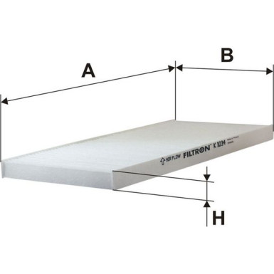 Filter, Innenraumluft K 1034