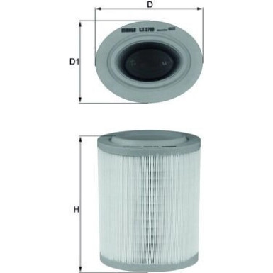 Knecht Luftfilter LX 2790