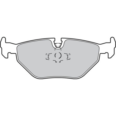 Valeo Bremsbelagsatz, Scheibenbremse 598259