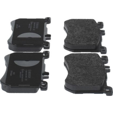 BOSCH 0 986 494 985 Bremsbeläge passend für MERCEDES-BENZ SL, S-Klasse Low-Metallic, mit Anti-Quietsch-Blech BOSCH 0 986 494 985 Bremsbeläge passend für MERCEDES-BENZ SL, S-Klasse Low-Metallic, mit Anti-Quietsch-Blech