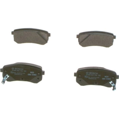 BOSCH Bremsbelagsatz, Scheibenbremse 0 986 494 145 BOSCH Bremsbelagsatz, Scheibenbremse 0 986 494 145