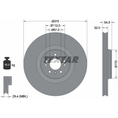 Bremsscheibe 92176603