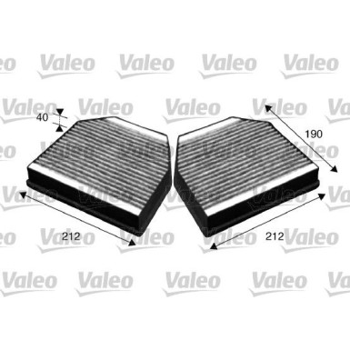 Valeo Filter, Innenraumluft VALEO PROTECT 715621