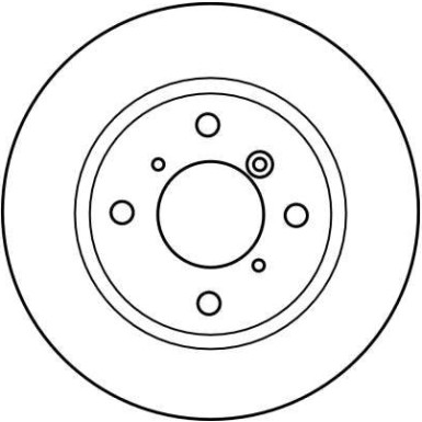 TRW Bremsscheibe DF4117 TRW Bremsscheibe DF4117