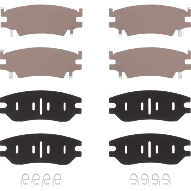 Bremsbelagsatz, Scheibenbremse GDB4459 Bremsbelagsatz, Scheibenbremse GDB4459