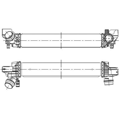 Ladeluftkühler 309115