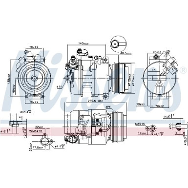 Kompressor, Klimaanlage 89080