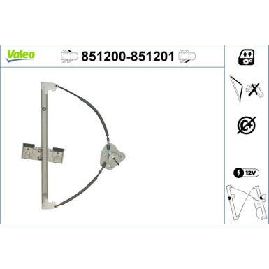 Valeo Fensterheber 851201