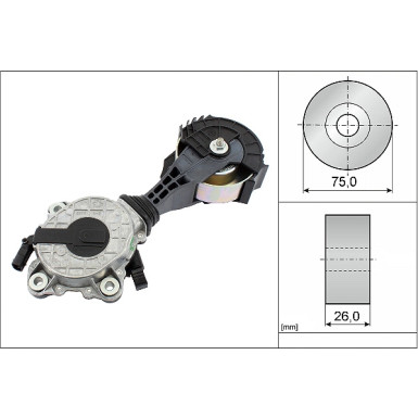 INA Spannarm, Keilrippenriemen 534 0425 10