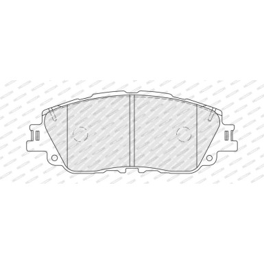 Ferodo Bremsbelagsatz, Scheibenbremse PREMIER ECO FRICTION FDB5348 Ferodo Bremsbelagsatz, Scheibenbremse PREMIER ECO FRICTION FDB5348