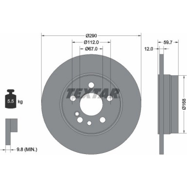 Bremsscheibe 92056900