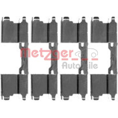 Metzger Zubehörsatz, Scheibenbremsbelag 109-1762