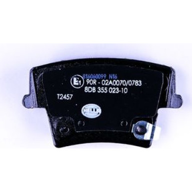 Hella Bremsbelagsatz, Scheibenbremse 8DB 355 023-101 Hella Bremsbelagsatz, Scheibenbremse 8DB 355 023-101