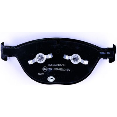 Hella Pagid Bremsbelagsatz, Scheibenbremse 8DB 355 021-381 Hella Pagid Bremsbelagsatz, Scheibenbremse 8DB 355 021-381